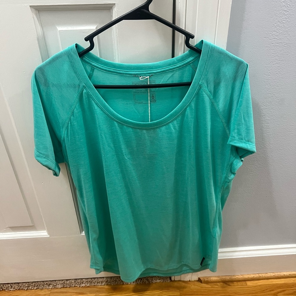 Patagonia Women's Aqua Short Sleeve Tee